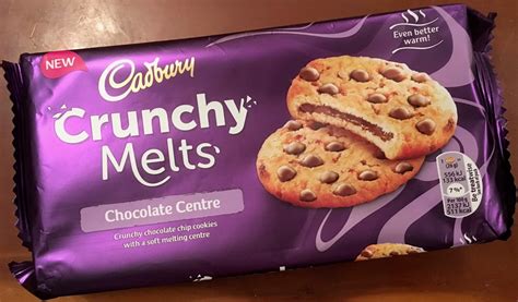 FOODSTUFF FINDS: Cadbury Crunchy Melts - Chocolate Centre Biscuits ...