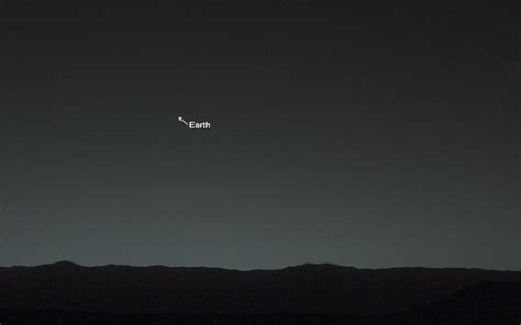 Our Rover on Mars Looked Into the Sky and Saw Earth - The Atlantic