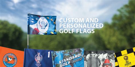 Custom and Personalized Golf Flags - Standard Golf