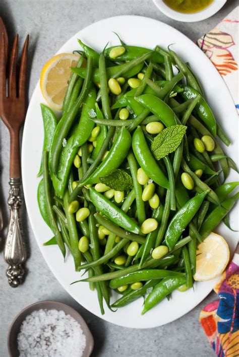 Green Bean & Sugar Snap Pea Salad | Life is but a Dish