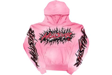 Hellstar Brainwashed Without Brain Hoodie Pink - FW23 - US