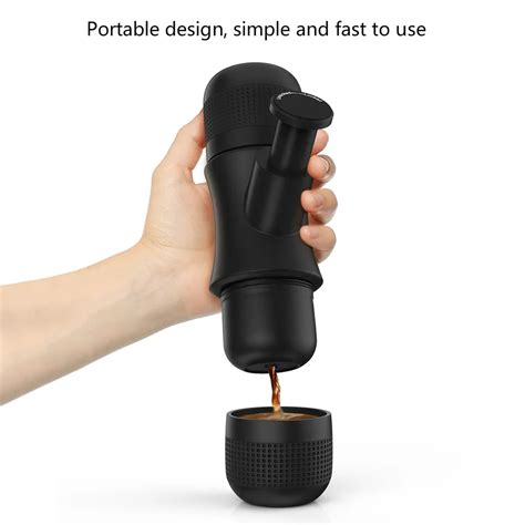 New Mini Portable Coffee Maker Manual Espresso Coffee Maker Handheld ...