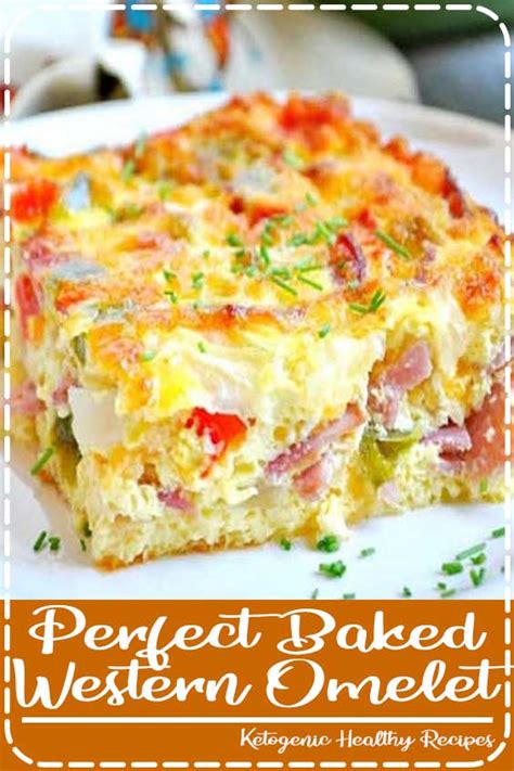 Perfect Baked Western Omelet - Food Brenda