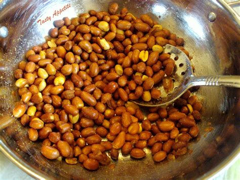 Crispy Peanuts | Spiced Roasted Peanuts | Healthy Snacks | Tasty Appetite