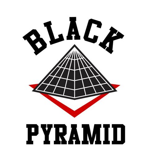 Basemenstamper: Black Pyramid Logo Design