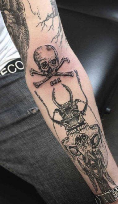 Skull And Crossbones Tattoo