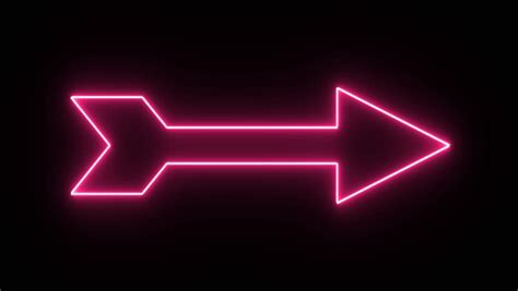 Neon Arrow Sign Stock Footage Video | Shutterstock