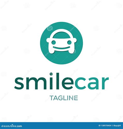 Smile Car Vector Logo Design Template Stock Vector - Illustration of ...