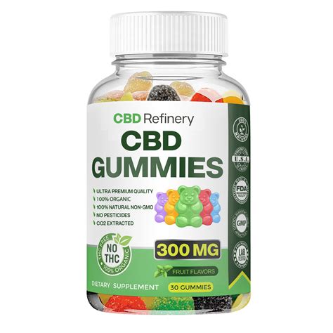 CBD Gummies 300MG - CBD Refinery