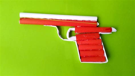 Origami Gun With Bullets