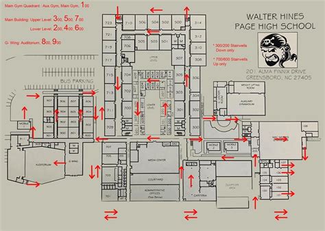 Southwest High School Map - Bianca Samantha