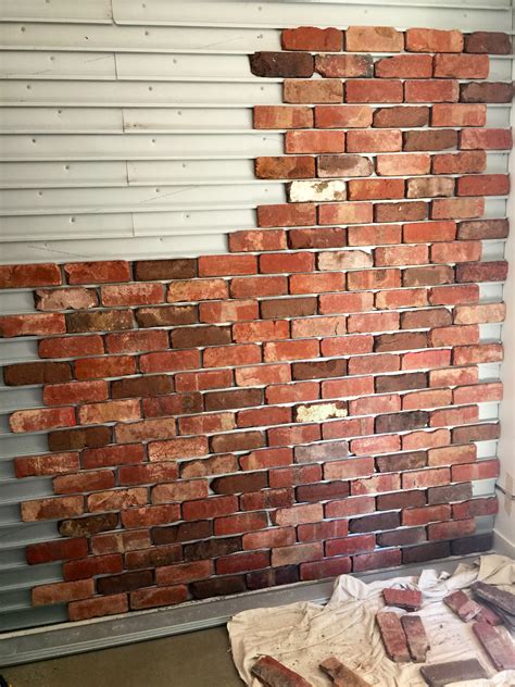 Brick Veneer Feature Wall - SEQ Tiling and Cladding Service