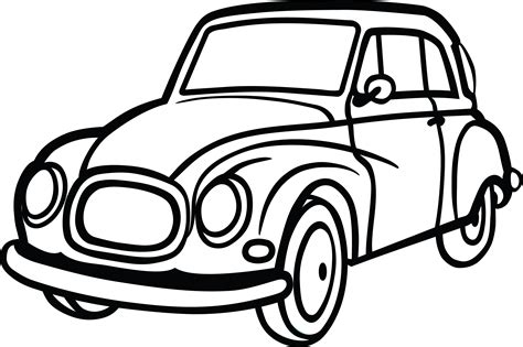 Free Black And White Car Art, Download Free Black And White Car Art png ...