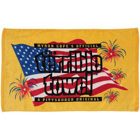 Pittsburgh Steelers Patriotic Flag - Terrible Towel | steelersthermaxstore