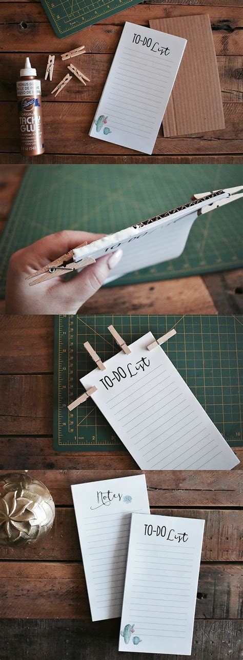 Simple DIY Notepad Tutorial | brit strawbridge | Notepad crafts ...