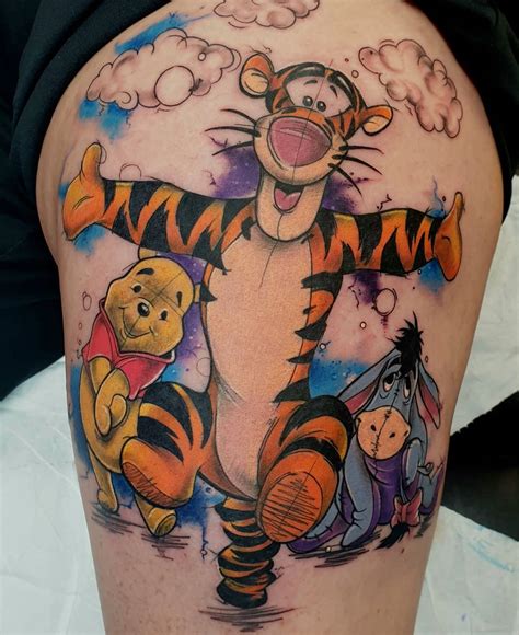 UPDATED: 40 Uplifting Winnie the Pooh Tattoos (November 2020)