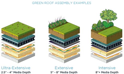 Types Of Green Roof Systems