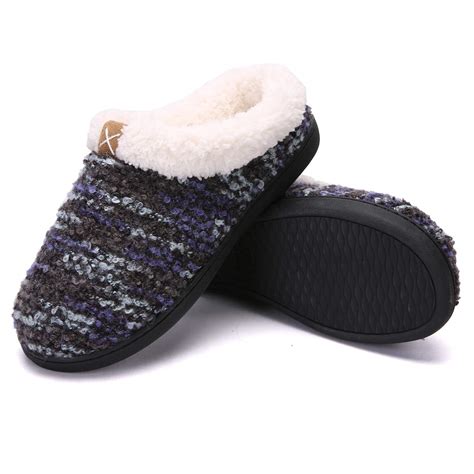 Soft Slippers for Womens Plush Fleece Lined Super Comfort Keep Your ...