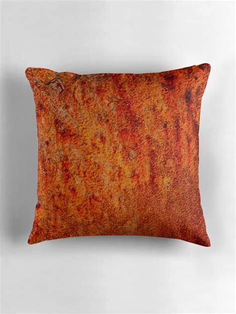 "Burnt orange" Throw Pillows by Karen Betts | Redbubble