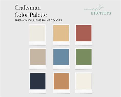 Craftsman Interior Paint Colors, Craftsman Style Interiors, Craftsman ...