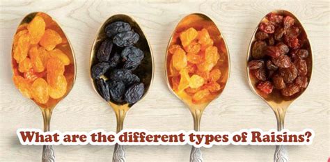 What are the different types of Raisins? - Sayna Safir