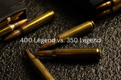 400 Legend vs. 350 Legend | Caliber Comparison - Nifty Outdoorsman