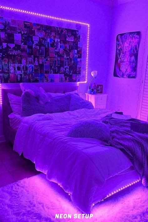 🔮 Neon Aesthetic Room Lights in 2021 | Room inspiration bedroom, Room ...