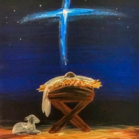 Baby Jesus Manger Images Manger with baby jesus and star of bethlehem