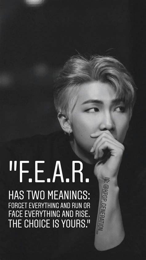 Bts Inspirational Quotes Rm - BTSRYMA