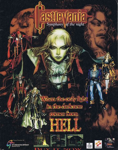 Castlevania Symphony of the Night PSX cover