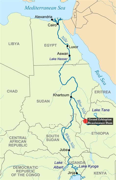 The Vanishing Nile: A Great River Faces a Multitude of Threats - Yale E360