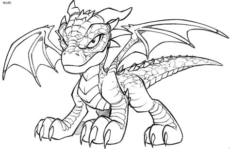 Dragon Coloring Pages For Kids – Idalias Salon