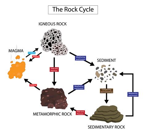 Chemistry: Different Types Of Rocks: Level 2 activity for kids ...