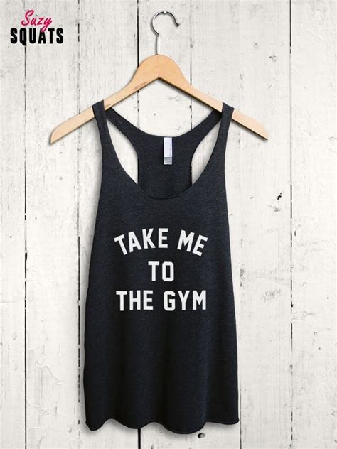 Racerback Gym Tank Top funny gym tank gym addict shirt