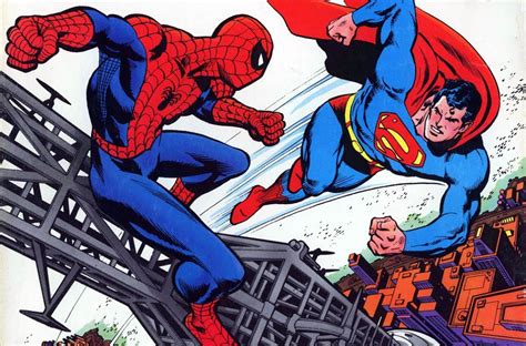 Behind the scenes of Marvel and DC's first superhero crossover ...