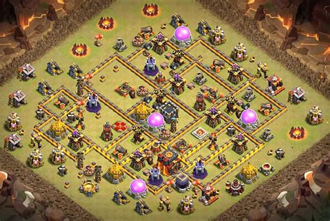 20+ Best TH10 Base Designs | War, Farming and Trophy Layouts