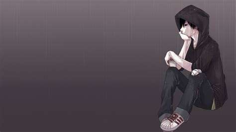 1920x1080 Resolution boy, anime, lonely 1080P Laptop Full HD Wallpaper ...