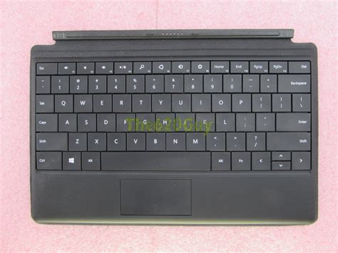 Microsoft Surface Keyboard Model 1535 Tablet Black Type Cover Windows ...