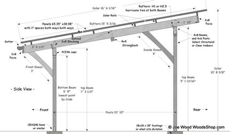 Carpot with solar panels | Carport shade, Carport plans, Carport designs