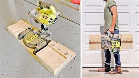 PORTABLE MITER SAW STATION — Modern Builds