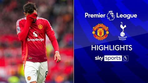 Manchester United 0-3 Tottenham | Premier League highlights | Football ...