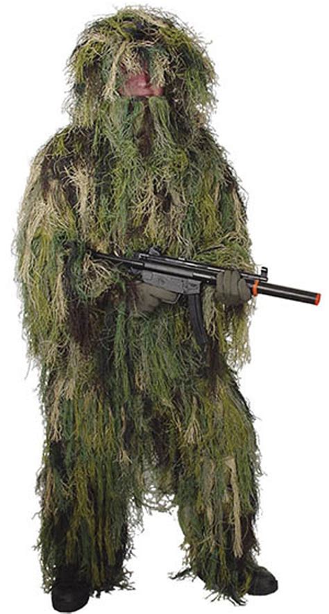 Woodland Camo Sniper Ghillie Suit - CamoNettingStore.com