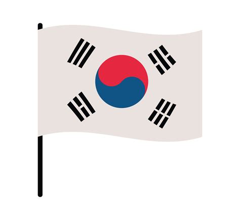 korean flag design 3838221 Vector Art at Vecteezy