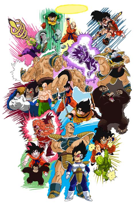 Saiyan Saga by RuokDbz98 on DeviantArt