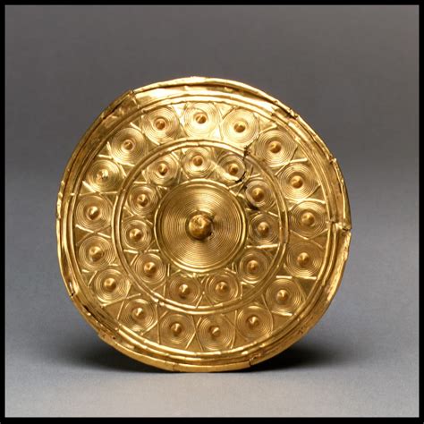 Gold_disk_from_a_reel__Irish__8th_century | Ancient jewels, Ancient ...