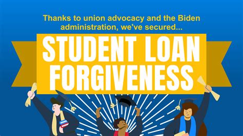 Thanks to union advocacy, student loan forgiveness is a reality