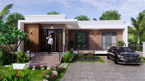 Flat Roof House Plans With Photos - House Plans