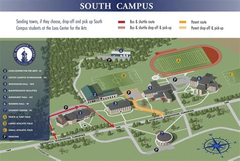 Maps / South Campus Drop-Off and Pick-Up