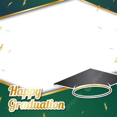 Graduation Season Green Border, Graduation, Happy Graduation ...