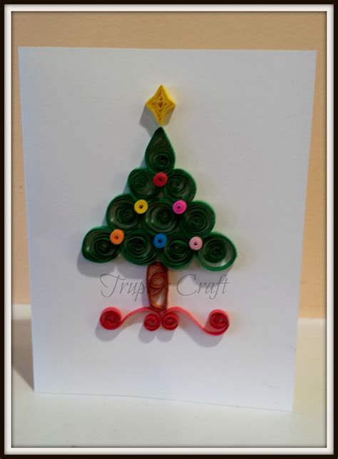 Trupti's Craft: Paper Quilling Christmas Cards